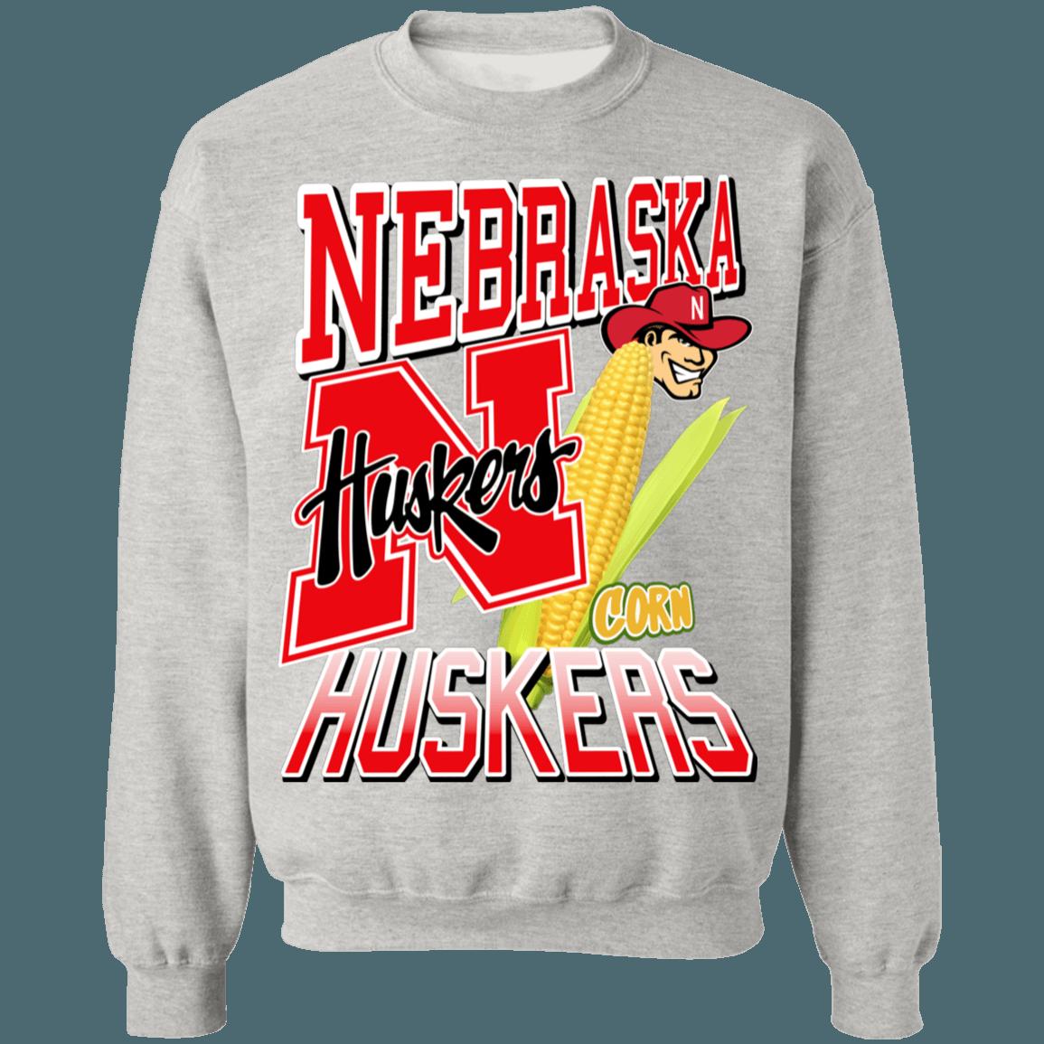 Nebraska Corn Huskers Vintage NCAA Crewneck Sweatshirt Hoodie Shirt Gifts for Fans - Image 4