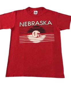 Nebraska Husker NCAA Football Team Subdivision Big Logo T-Shirt Sweatshirt Crewneck Hoodie Full Size Gifts For NCAA