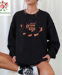 Never Grow Up Shirt, Peter Pan Shirt, Disney Vacation Shirts, Fantasyland Disneyland Family Friend Trip Matching Tee, Disney Apparel Top