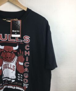 New Chicago Bulls Tshirt Hoodie Crewneck Sweatshirt Reprinted Full Color Full Size Gifts for NBA Fans