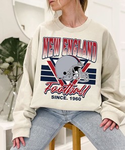 New England Football Team Sweatshirt, Vintage New England Football Crewneck Sweatshirt, AFC Fan Shirt, NFL Shirt