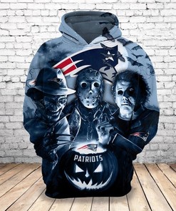 New England Patriots 3D Hoodie Zip Hoodie, Nfl 3D All Over Print Hoodie Zip Hoodie