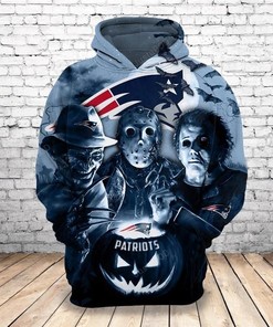 New England Patriots Nfl 3D 3D Hoodie For Men Women All Over 3D Printed Hoodie Halloween Horror Night Sweatshirt Pullover