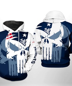New England Patriots Nfl 3D All Over Printed Hoodie