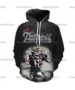 New England Patriots Nfl Logo 3D Printed Pull Over Hoodie, Zip Up Hoodie