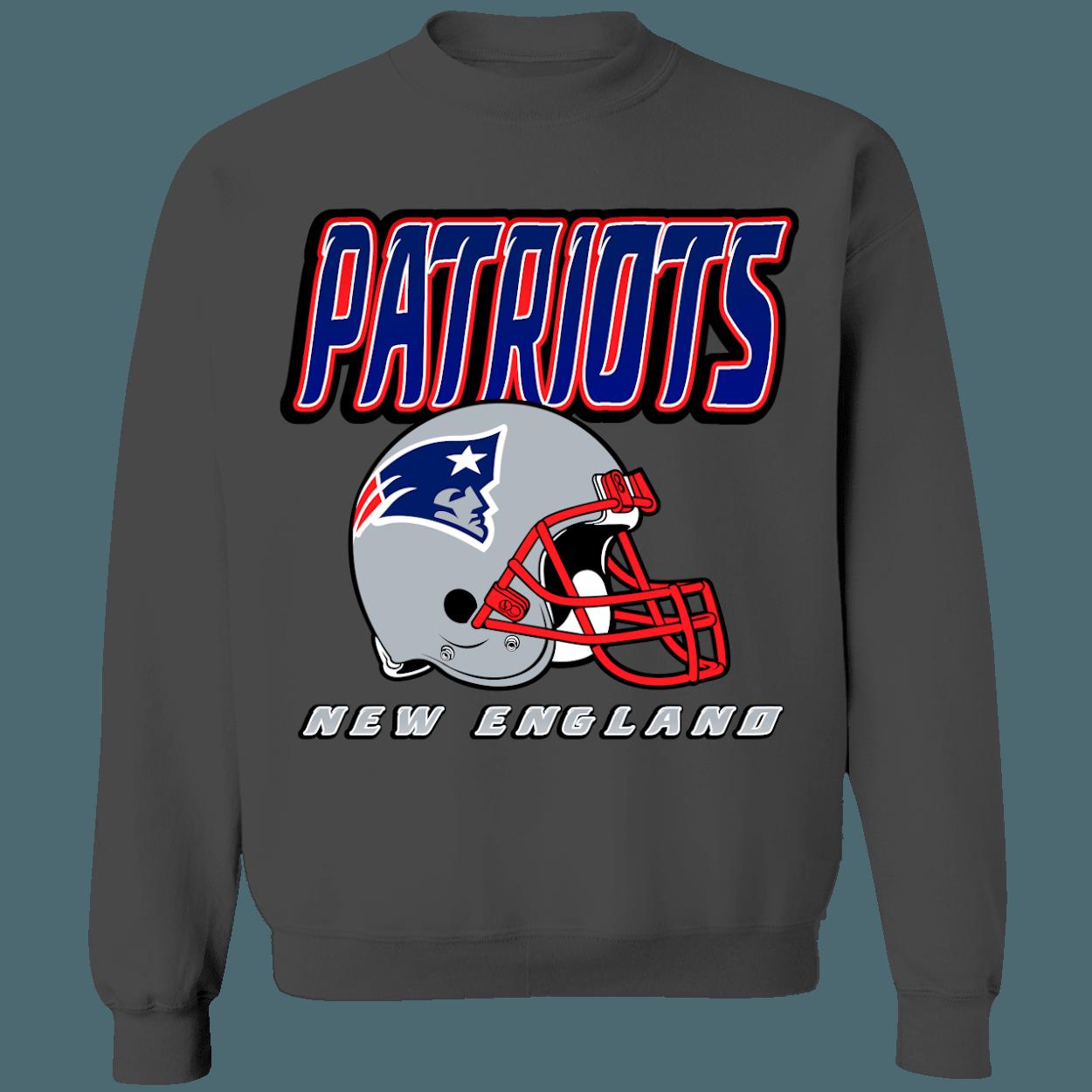New England Patriots Retro NFL Crewneck Sweatshirt Hoodie Shirt Gifts for Fans