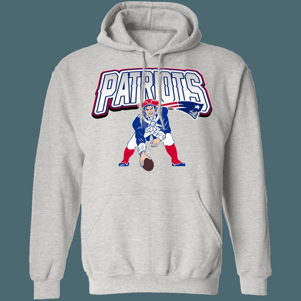 New England Patriots Vintage NFL Hoodie Sweatshirt Shirt Gifts for Fans - Image 2