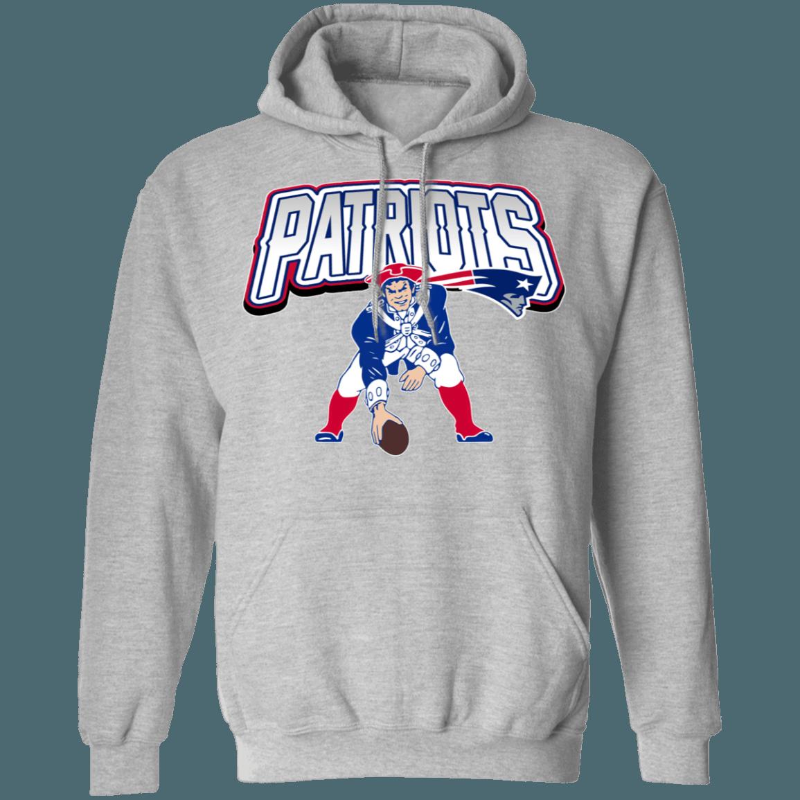 New England Patriots Vintage NFL Hoodie Sweatshirt Shirt Gifts for Fans - Image 3