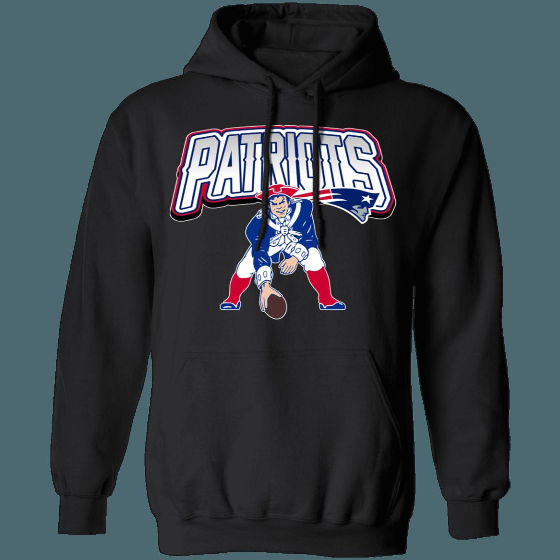 New England Patriots Vintage NFL Hoodie Sweatshirt Shirt Gifts for Fans - Image 4
