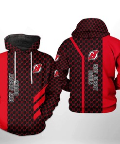 New Jersey Devils Nhl 3D All Over Print Zip Up Hoodie Option