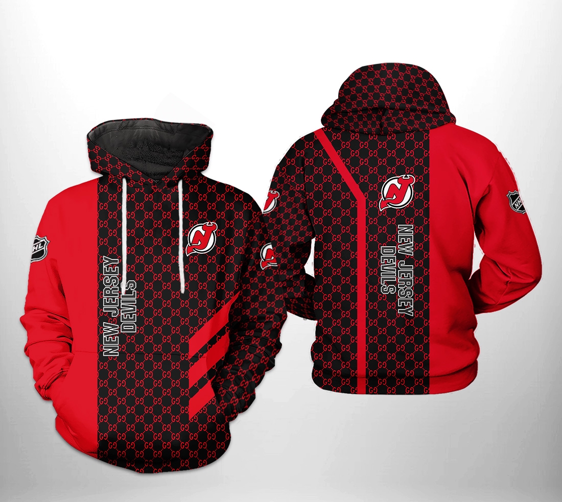 New Jersey Devils Nhl 3D All Over Print Zip Up Hoodie Option