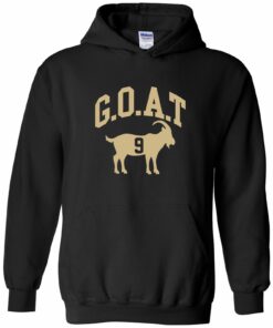 New Orleans Football Goat - Greatest All Time Shirt Sweatshirt Pullover Hoodie Reprinted Full Color Full Size