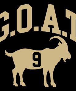New Orleans Football Goat - Greatest All Time Shirt Sweatshirt Pullover Hoodie Reprinted Full Color Full Size