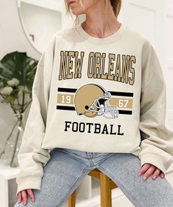 New Orleans Football Sweatshirt, Vintage Retro New Orleans Football Crewneck Sweatshirt, American Football Fan, NFL Shirt