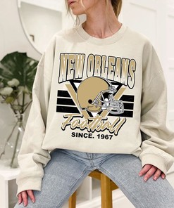 New Orleans Football Team Sweatshirt, Vintage New Orleans Football Crewneck Sweatshirt, American Football Fan, NFL Shirt