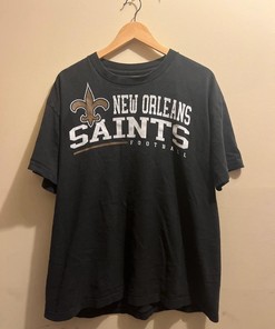 New Orleans Saints Football Tshirt Pullover Hoodie Crewneck Sweatshirt Reprinted Full Color Full Size Gifts For NFL Fans