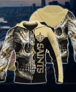 New Orleans Saints Nfl 3D All Over Printed Hoodie, Zip Up Hoodie