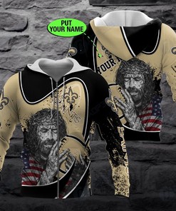 New Orleans Saints Nfl Custom 3D All Over Print Hoodie