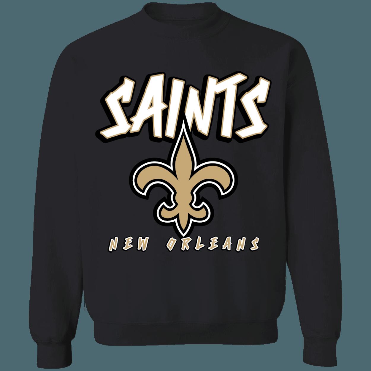 New Orleans Saints Retro 90's NFL Crewneck Sweatshirt Hoodie Shirt Gifts for Fans