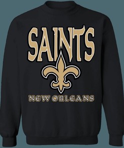 New Orleans Saints Vintage NFL Crewneck Sweatshirt Hoodie Shirt Gifts for Fans