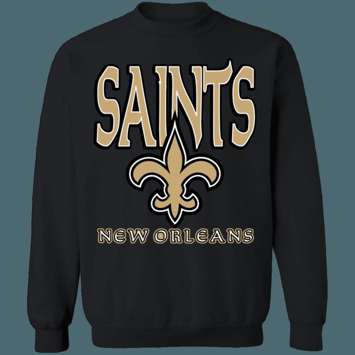 New Orleans Saints Vintage NFL Crewneck Sweatshirt Hoodie Shirt Gifts for Fans