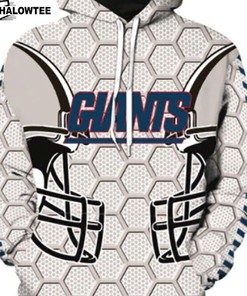 New York Giants 3D Hoodie Zip Hoodie, Nfl 3D All Over Print Hoodie Zip Hoodie