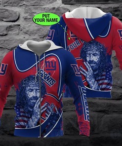 New York Giants Nfl Custom 3D All Over Print Hoodie