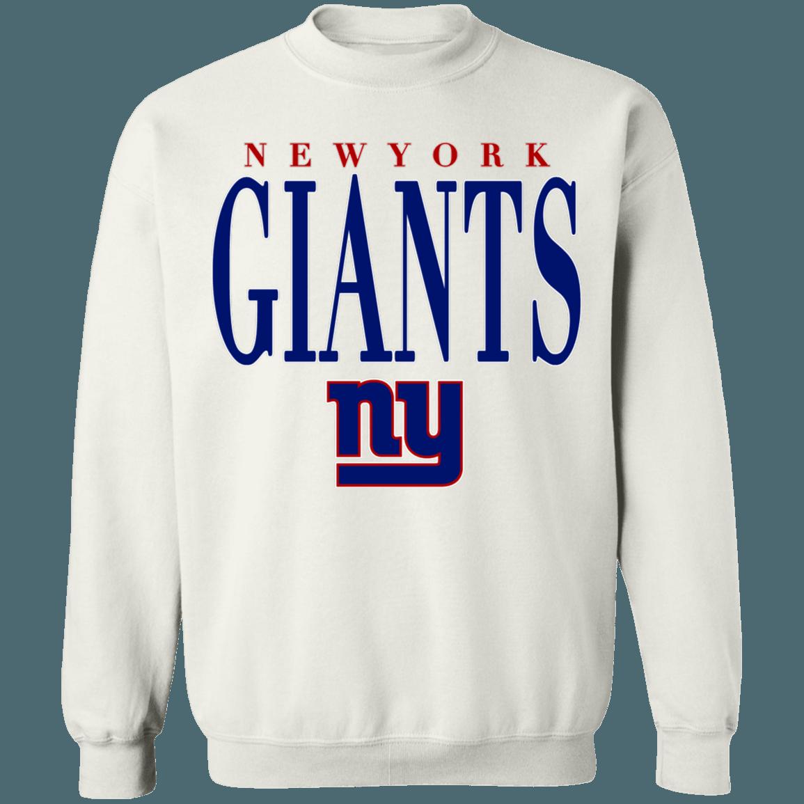 New York Giants Vintage NFL Crewneck Sweatshirt Hoodie Shirt Gifts for Fans - Image 2