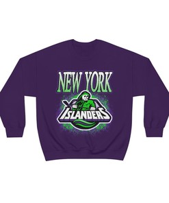 New York Islanders HALLOWEEN Retro NHL Crewneck Sweatshirt Hoodie Shirt Gifts for Fans