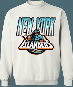 New York Islanders The Fisherman Retro NHL Crewneck Sweatshirt Hoodie Shirt Gifts for Fans