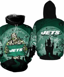 New York Jets Green Mummy Unisex 3D All Over Print Zip Up Hoodienfl Zip Up Hoodie
