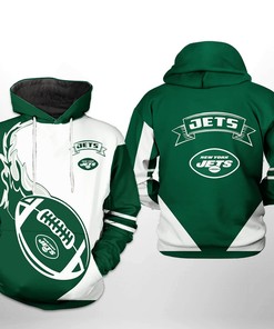New York Jets Nfl Classic 3D All Over Print Zip Up Hoodie Option