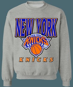 New York Knicks Vintage NBA Crewneck Sweatshirt Hoodie Shirt Gifts for Fans
