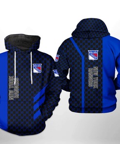 New York Rangers Nhl 3D All Over Print Zip Up Hoodie Option