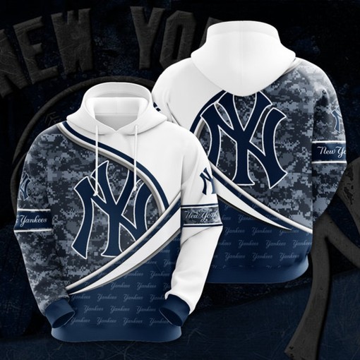 New York Yankees Nfl Hoodie New Full All Over Print 3D Hoodie