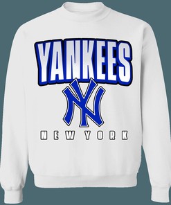 New York Yankees Retro MLB Crewneck Sweatshirt Hoodie Shirt Gifts for Fans