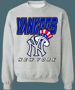 New York Yankees Retro MLB Crewneck Sweatshirt Hoodie Shirt Gifts for MLB Fans