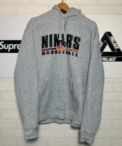 Niners Basketball Grey Vintage Style Russell Tshirt Sweatshirt Hoodie Crewneck Sweatshirt Pullover Reprinted Full Color Full Size Gifts for NBA Fans