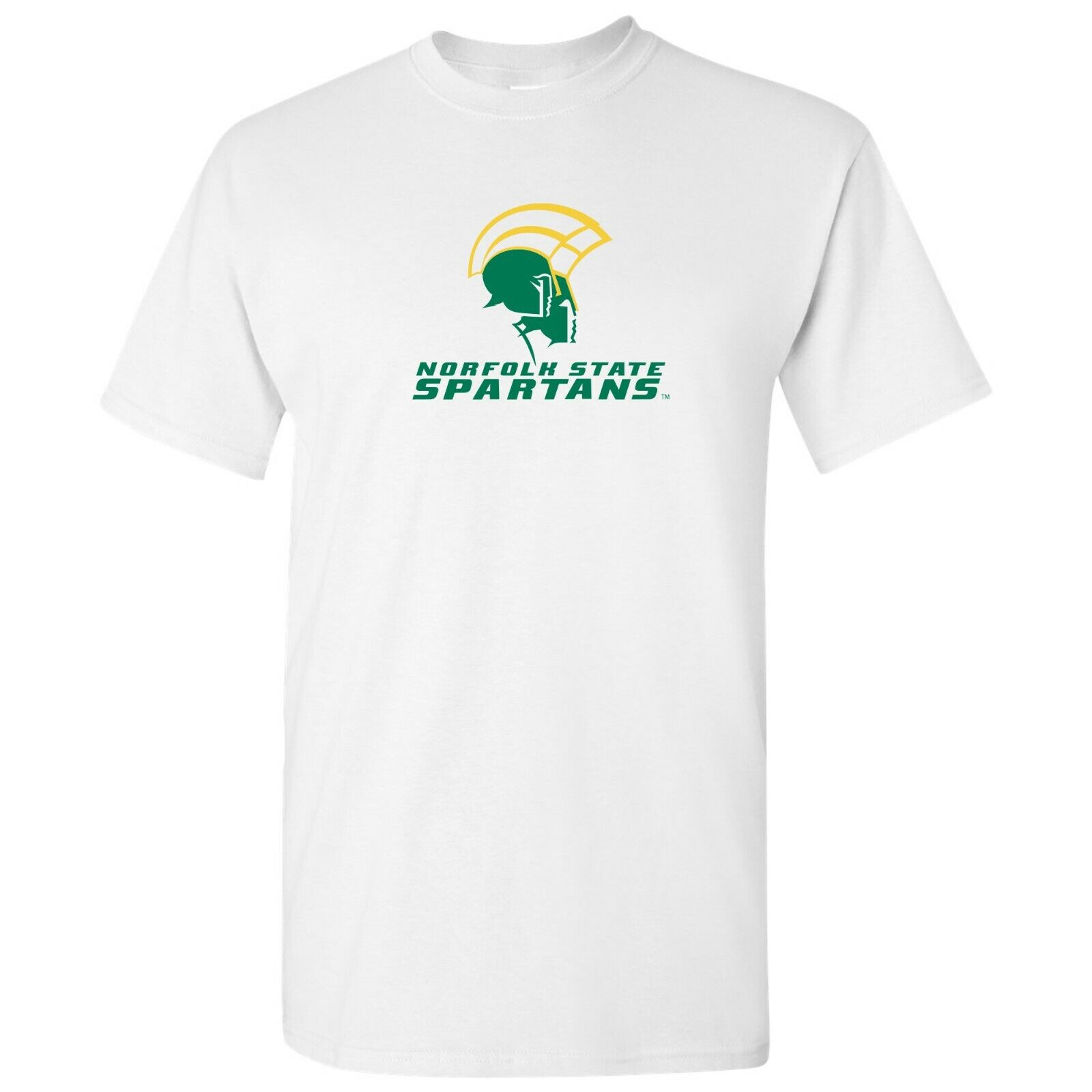 Norfolk State Spartans Primary Logo - University College Youth Shirt Sweatshirt Pullover Hoodie Reprinted Full Color Full Size