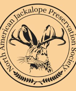 North American Jackalope Preservation Society - Americana Folklore Humor Shirt Sweatshirt Pullover Hoodie Reprinted Full Color Full Size