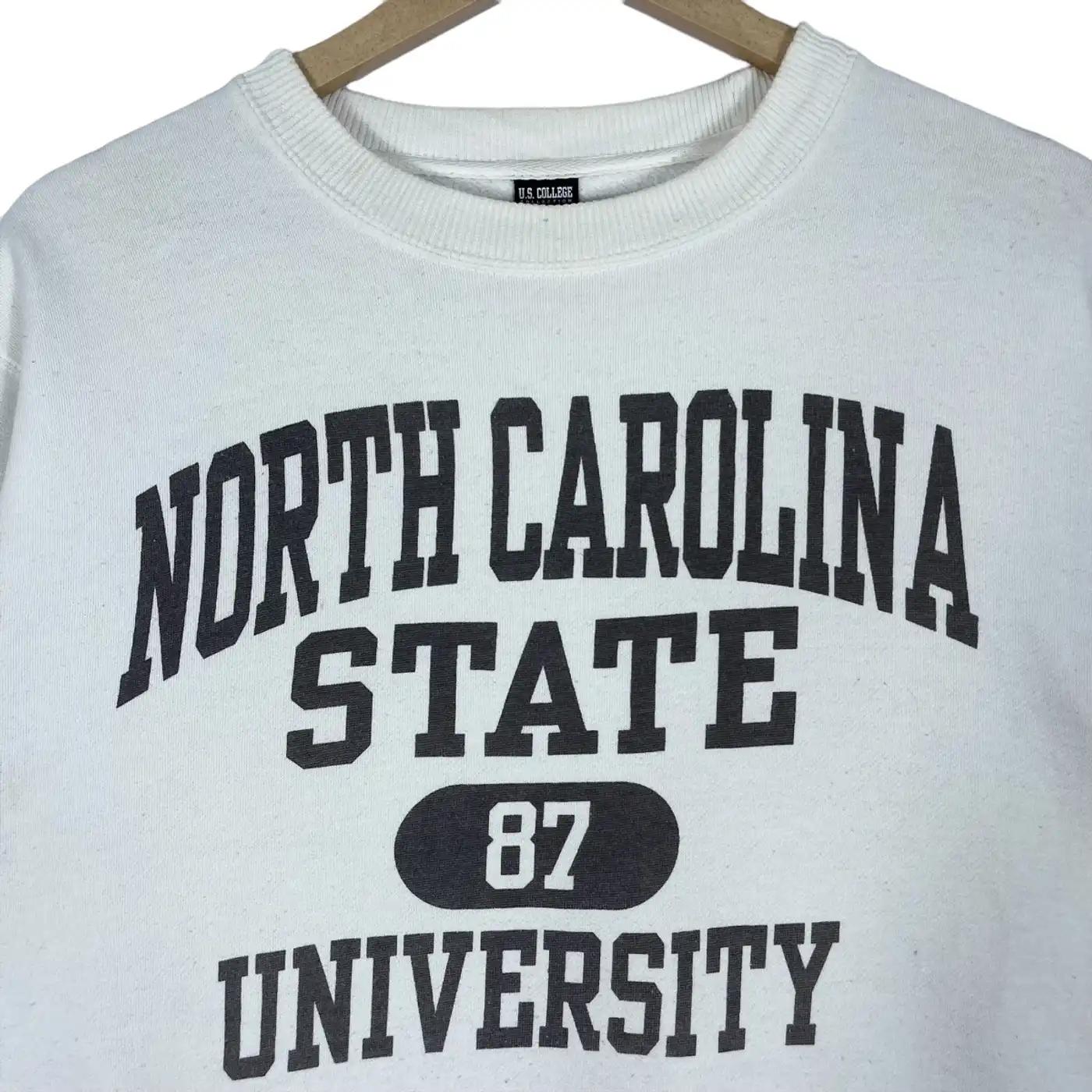 North Carolina State University T-Shirt Sweatshirt Pullover Hoodie Reprinted Full Color Full Size Gift For NCAA Fans - Image 2