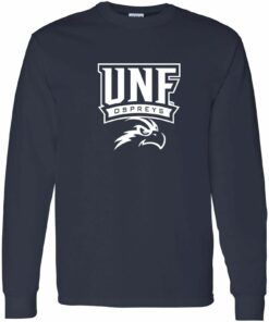 North Florida Ospreys Arch Logo Shirt Sweatshirt Pullover Hoodie Reprinted Full Color Full Size