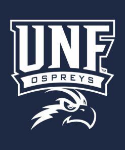 North Florida Ospreys Arch Logo Shirt Sweatshirt Pullover Hoodie Reprinted Full Color Full Size