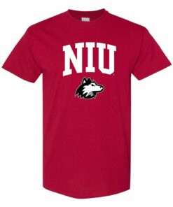 Northern Illinois Huskies Basic Block Youth Shirt Sweatshirt Pullover Hoodie Reprinted Full Color Full Size