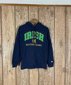 Notre Dame Fighting Irish T-Shirt Sweatshirt Pullover Hoodie Reprinted Full Color Full Size Gift For NCAA Fans