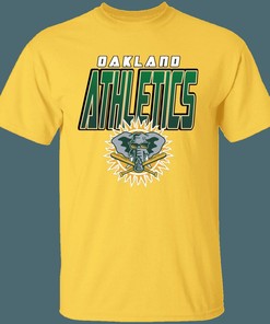 Oakland Athletics ELEPHANT Retro MLB T-Shirt Sweatshirt Hoodie Gifts for MLB Fans