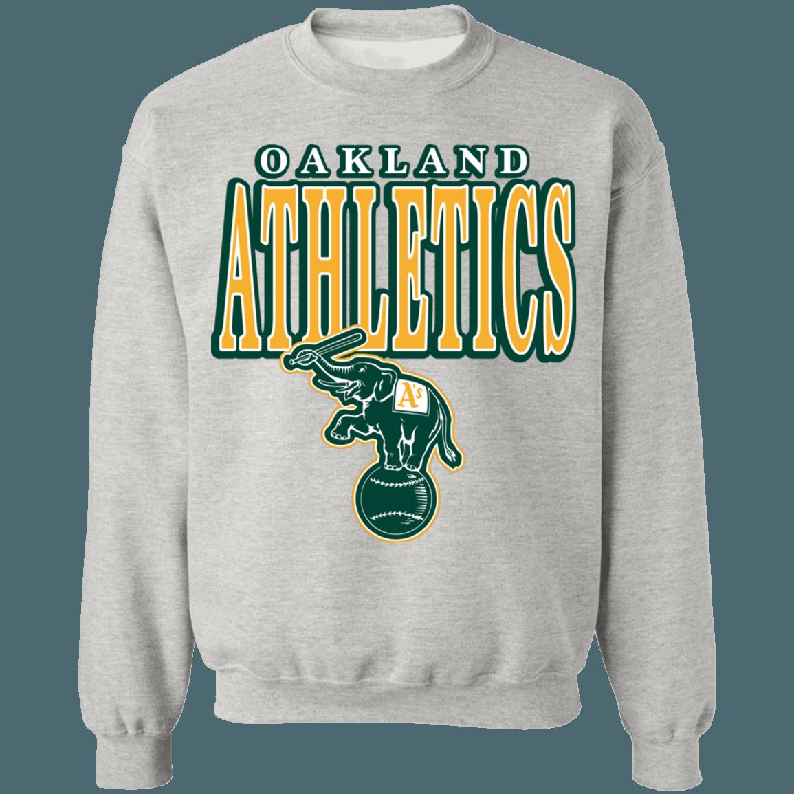 Oakland Athletics Elephant Retro Sweatshirt Hoodie Shirt Gifts for MLB Fans