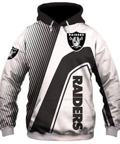 Oakland Raiders 3D Hoodie Zip Hoodie, Nfl 3D All Over Print Hoodie Zip Hoodie