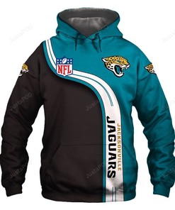 Official Jacksonville Jaguars Nfl 3D All Over Print Zip Up Hoodie Option