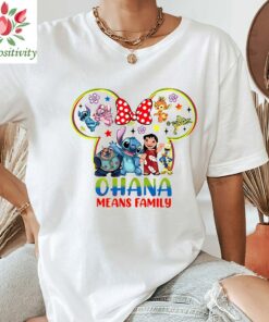 Ohana Means Family Shirt, Ohana Family Shirt, Ohana Disney Shirt, Stitch Ohana Shirt, Disney Stitch Shirt, Lilo Stitch Shirt